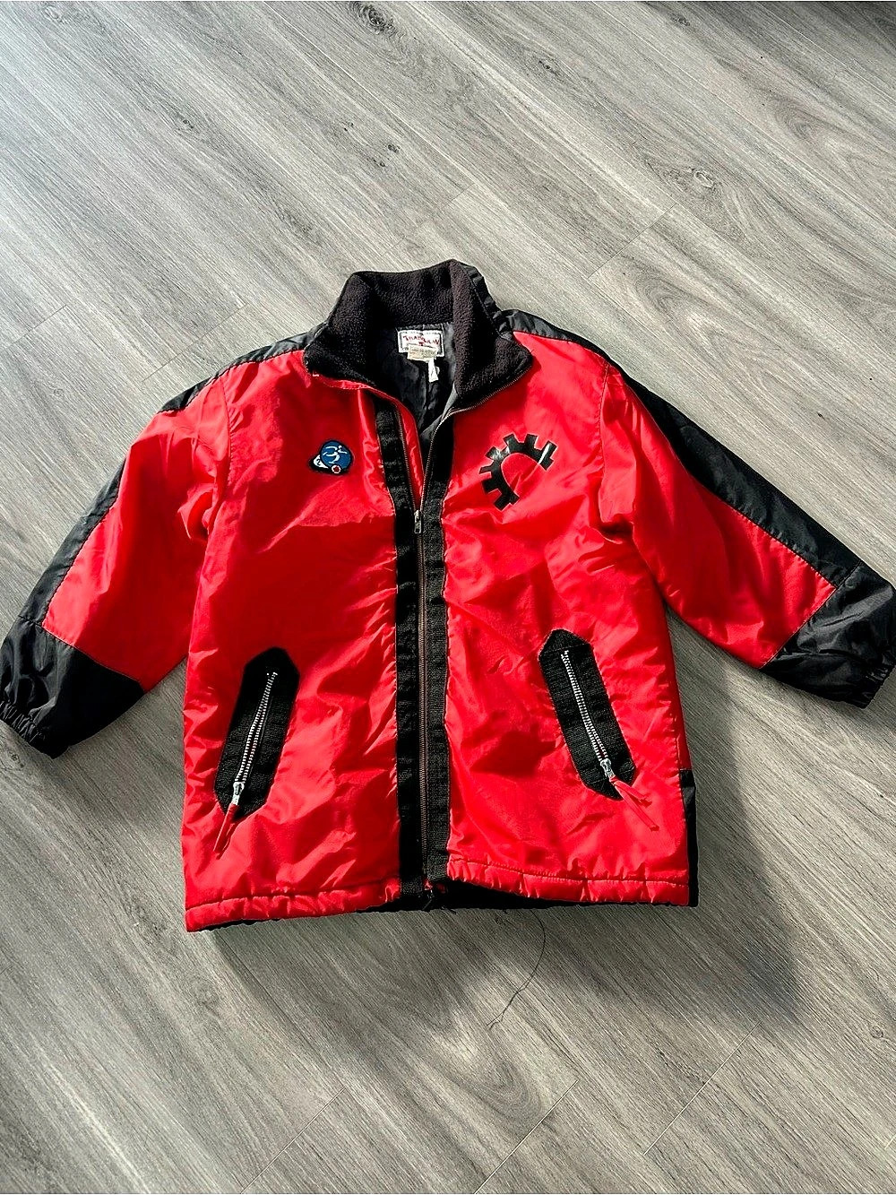 Red & Black Figure Skating Jacket
